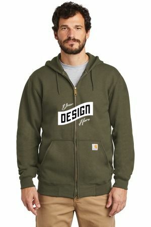 Carhartt  ®  Midweight Hooded Zip-Front Sweatshirt