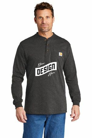 Carhartt ® Long Sleeve Henley T-Shirt CTK128