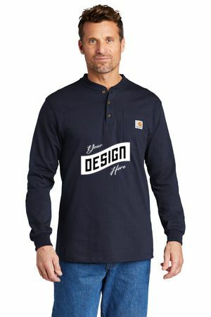 Carhartt ® Long Sleeve Henley T-Shirt CTK128