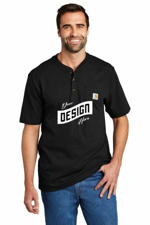 Carhartt ® Short Sleeve Henley T-Shirt CTK84