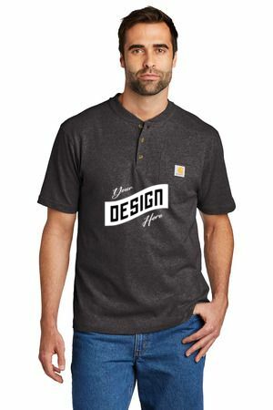 Carhartt ® Short Sleeve Henley T-Shirt CTK84