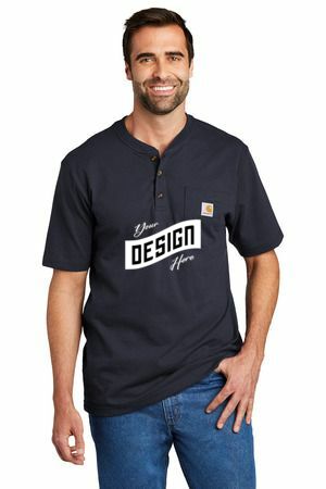 Carhartt ® Short Sleeve Henley T-Shirt CTK84
