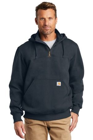 Carhartt  ®  Rain Defender  ®  Paxton Heavyweight Hooded Zip Mock Sweatshirt