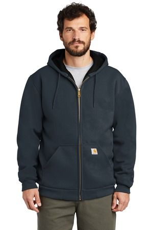  DISCONTINUED  Carhartt  ®  Rain Defender  ®  Rutland Thermal-Lined Hooded Zip-Front Sweatshirt