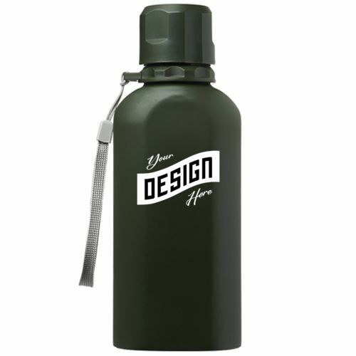 Cadet Stainless Steel Water Bottles W/ Carrying Strap 23 Oz.