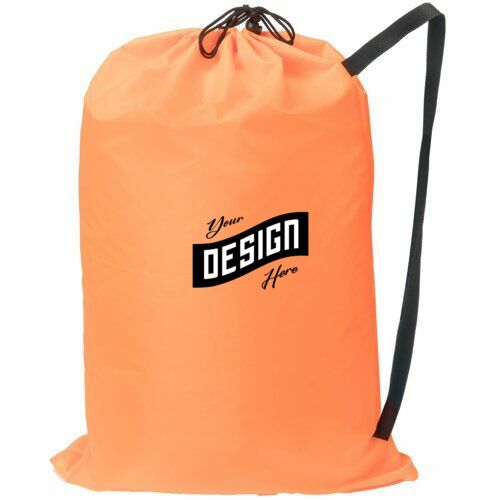 Large Drawstring Laundry Bags For Collegiate