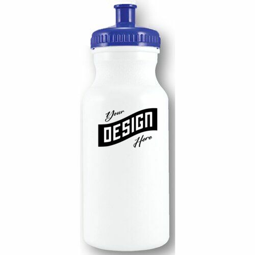 Bike Plastic Water Bottle USA Made 20 Oz