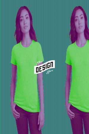 District ® Women's Perfect Blend ® CVC Tee