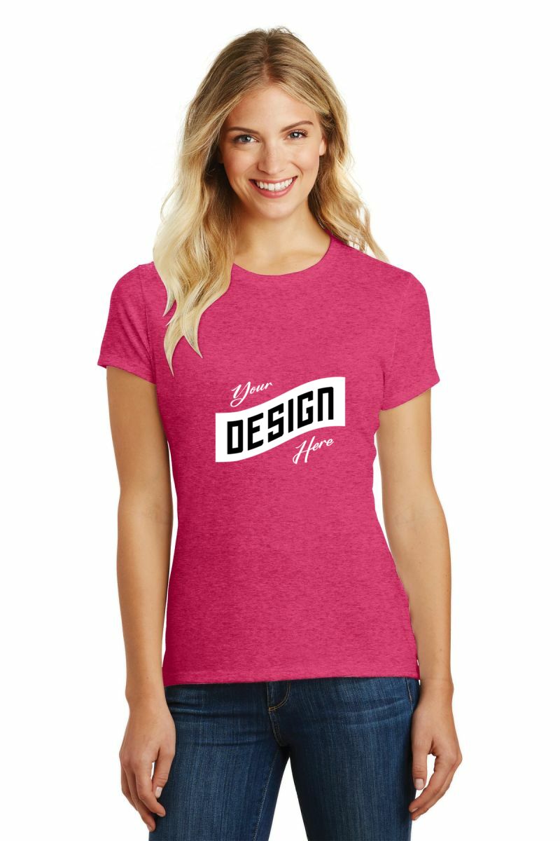 District ® Women's Perfect Blend ® CVC Tee