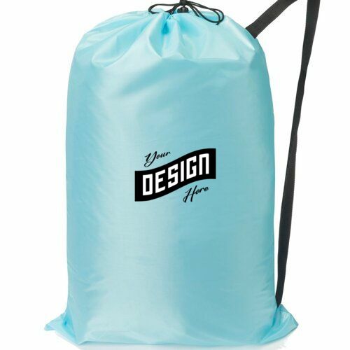 Large Drawstring Laundry Bags For Collegiate