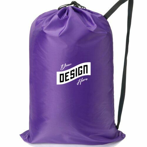 Large Drawstring Laundry Bags For Collegiate