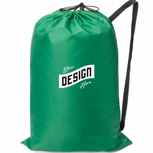 Large Drawstring Laundry Bags For Collegiate