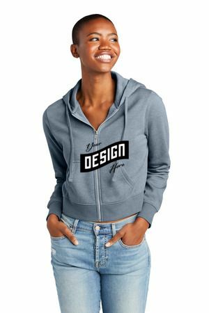 District ® Women's V.I.T. Fleece Full-Zip Hoodie DT6103