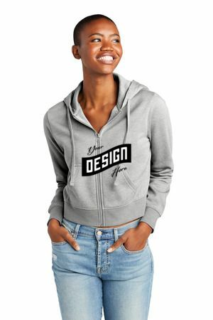 District ® Women's V.I.T. Fleece Full-Zip Hoodie DT6103