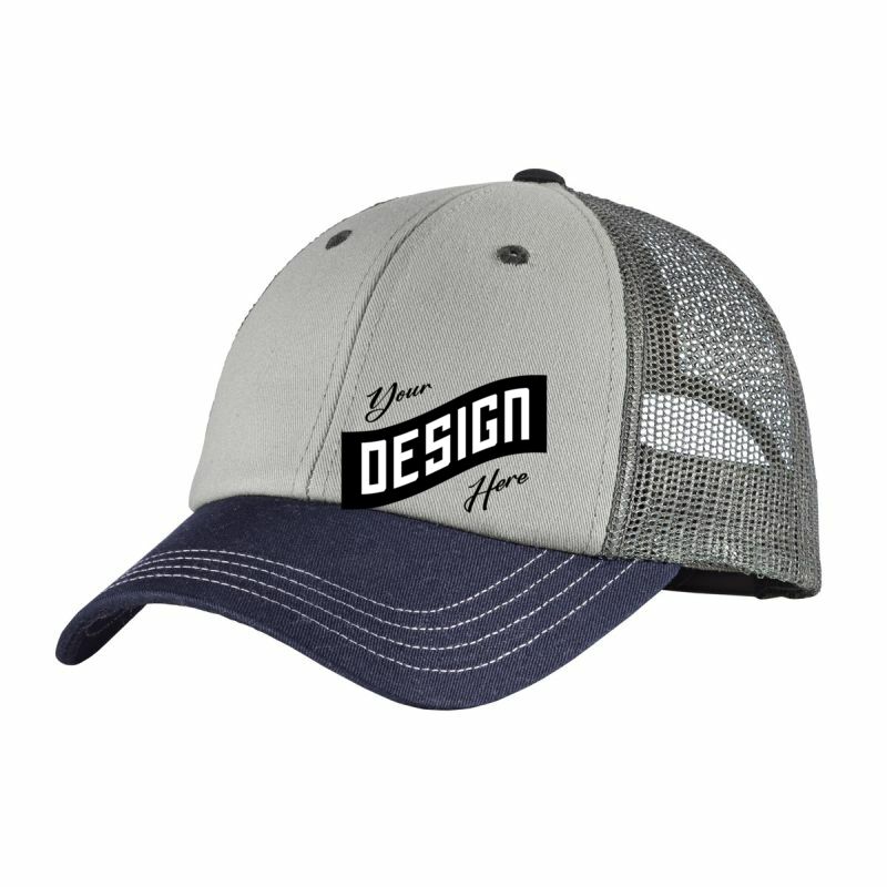 District ®  Tri-Tone Mesh Back Cap DT616