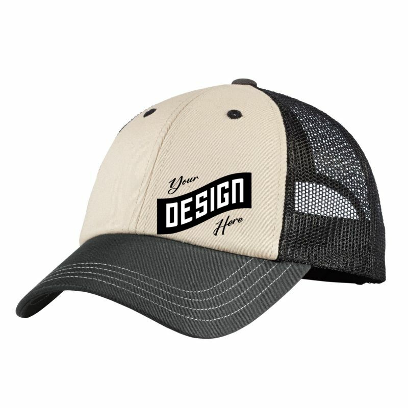 District ®  Tri-Tone Mesh Back Cap DT616