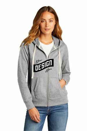 District ® Women's Re-Fleece Full-Zip Hoodie DT8103