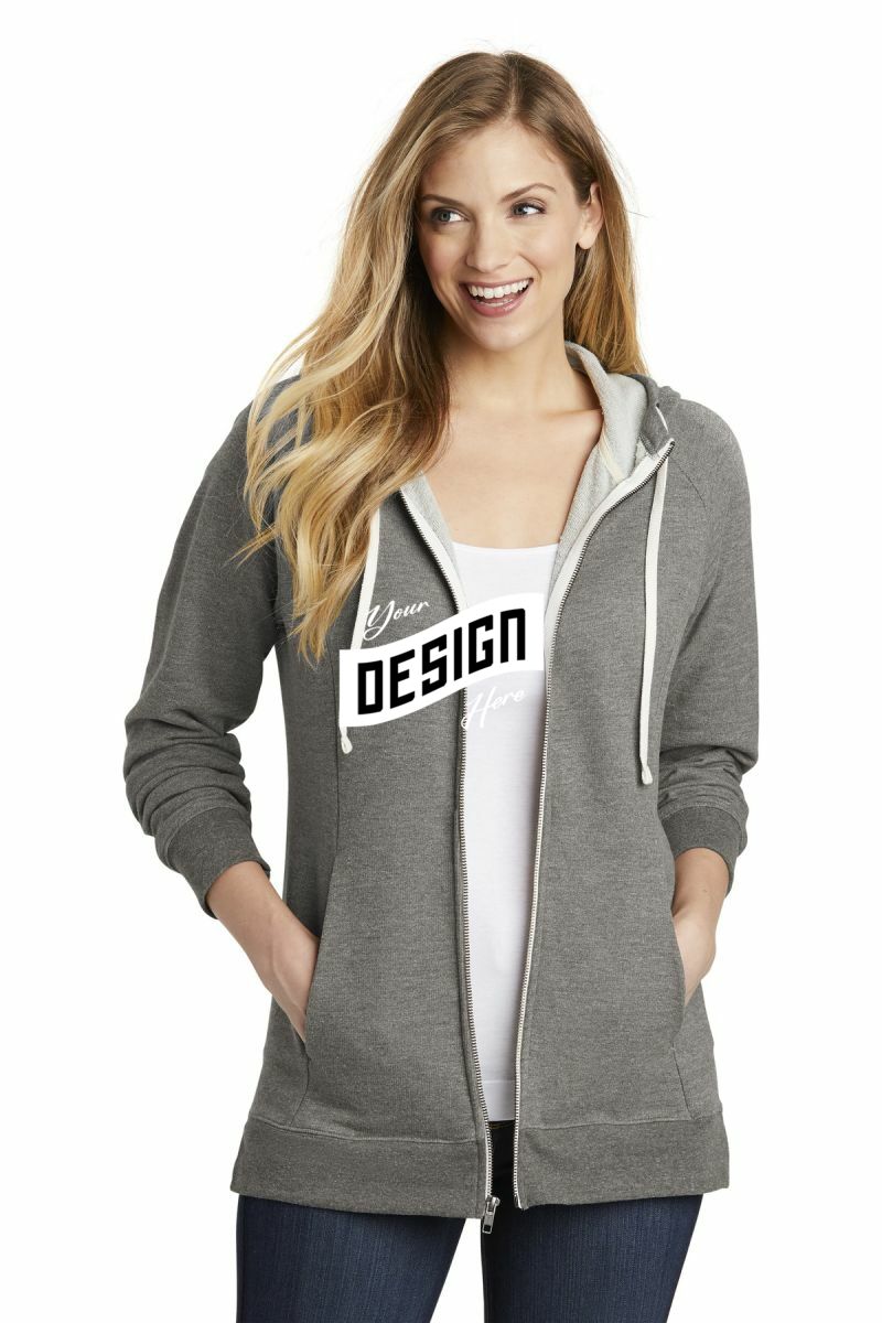 District  ®  Women's Perfect Tri  ®  French Terry Full-Zip Hoodie
