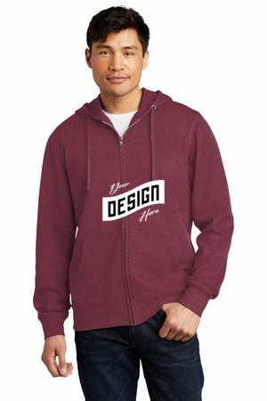 District ®  V.I.T. ™ Fleece Full-Zip Hoodie DT6102