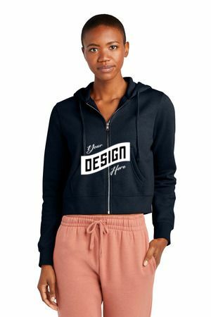 District ® Women's V.I.T. Fleece Full-Zip Hoodie DT6103