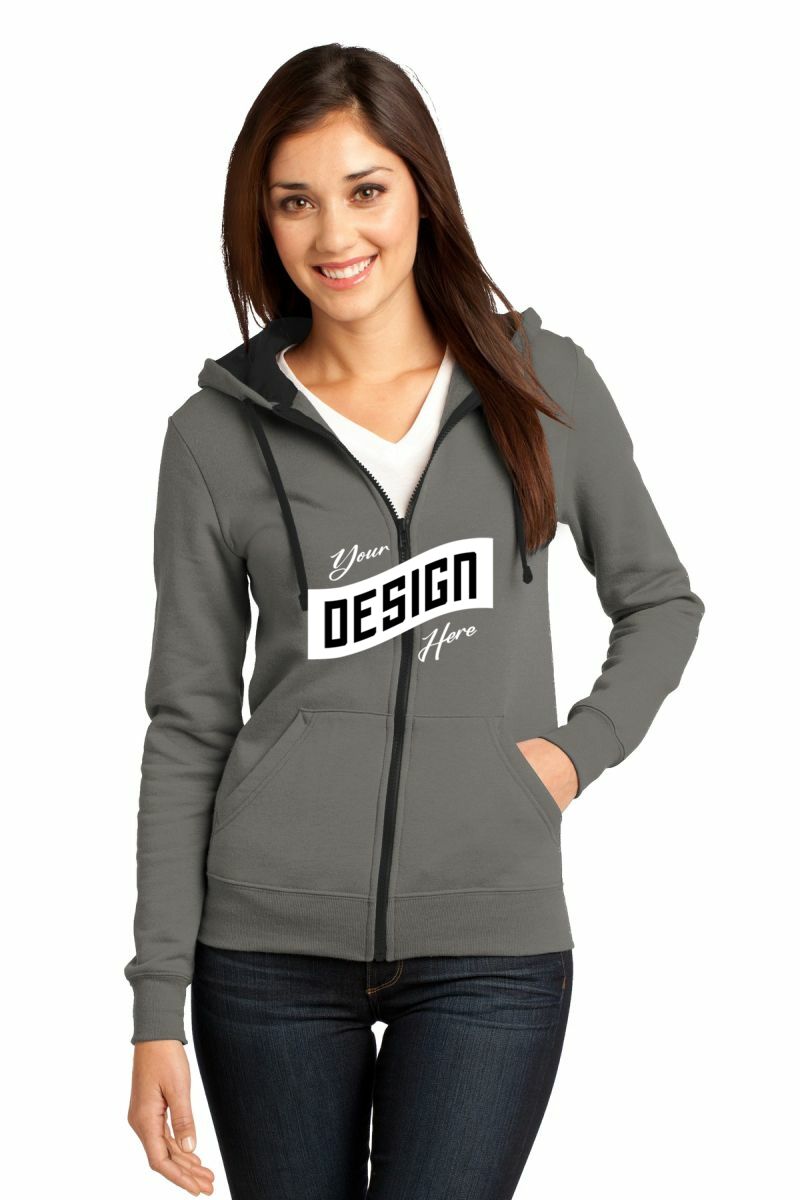  DISCONTINUED  District ®  - Juniors The Concert Fleece ®  Full-Zip Hoodie