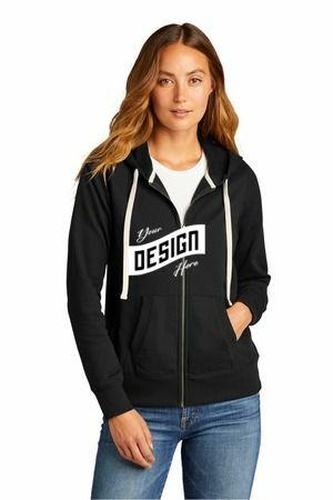 District ® Women's Re-Fleece Full-Zip Hoodie DT8103