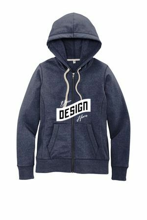 District ® Women's Re-Fleece Full-Zip Hoodie DT8103