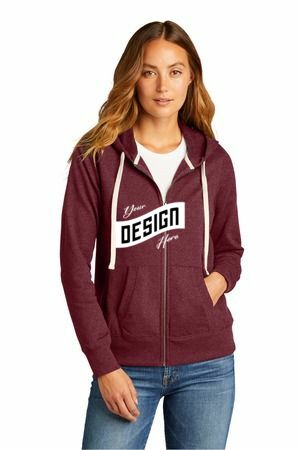 District ® Women's Re-Fleece Full-Zip Hoodie DT8103