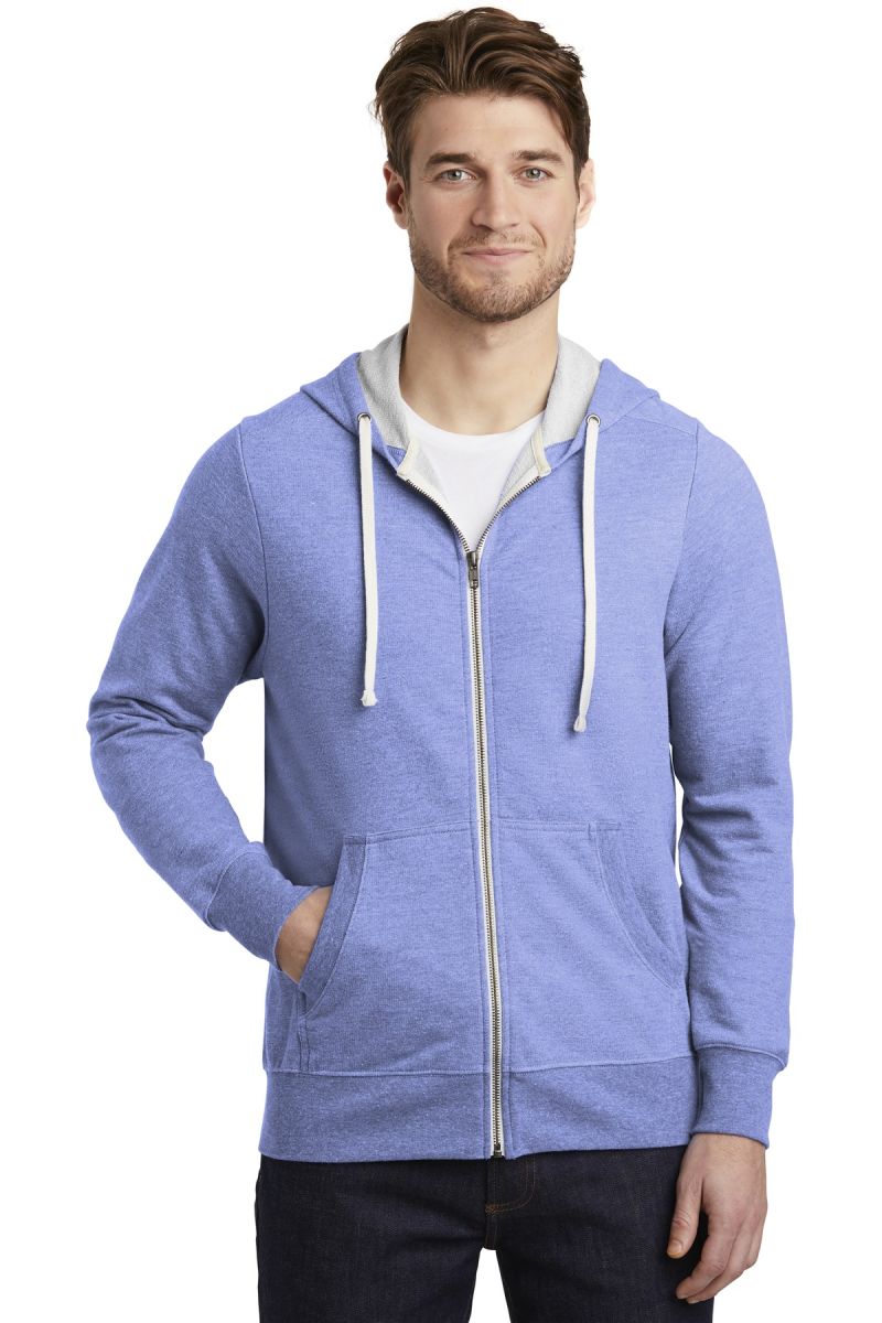  DISCONTINUED  District  ®  Perfect Tri  ®  French Terry Full-Zip Hoodie