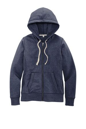 District ®  Women's Re-Fleece  Full-Zip Hoodie DT8103