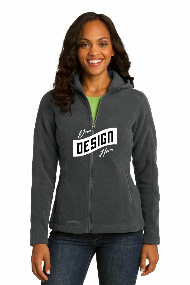  DISCONTINUED  Eddie Bauer ®  Ladies Hooded Full-Zip Fleece Jacket