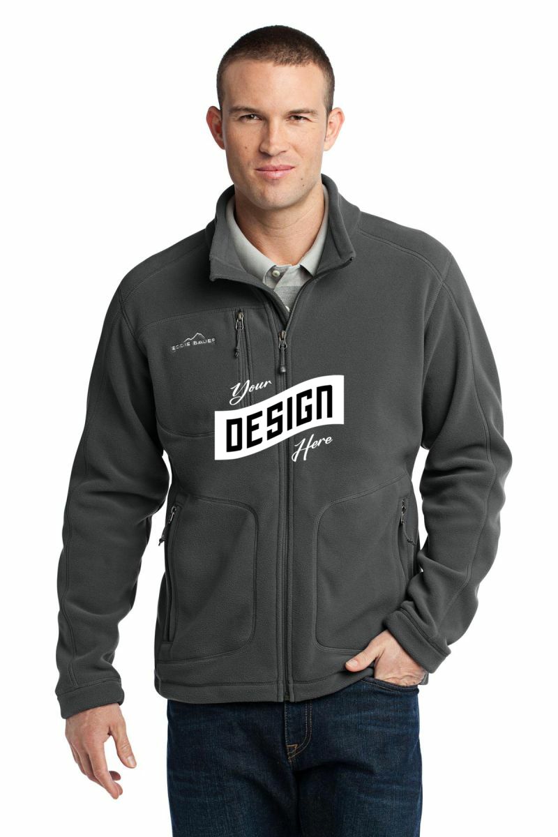 DISCONTINUED  Eddie Bauer ®  - Wind-Resistant Full-Zip Fleece Jacket