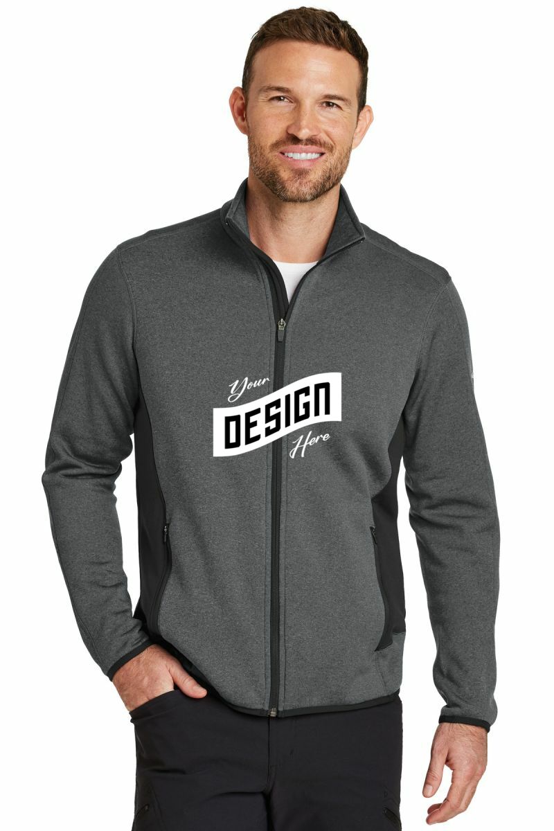 Eddie Bauer ®  Full-Zip Heather Stretch Fleece Jacket