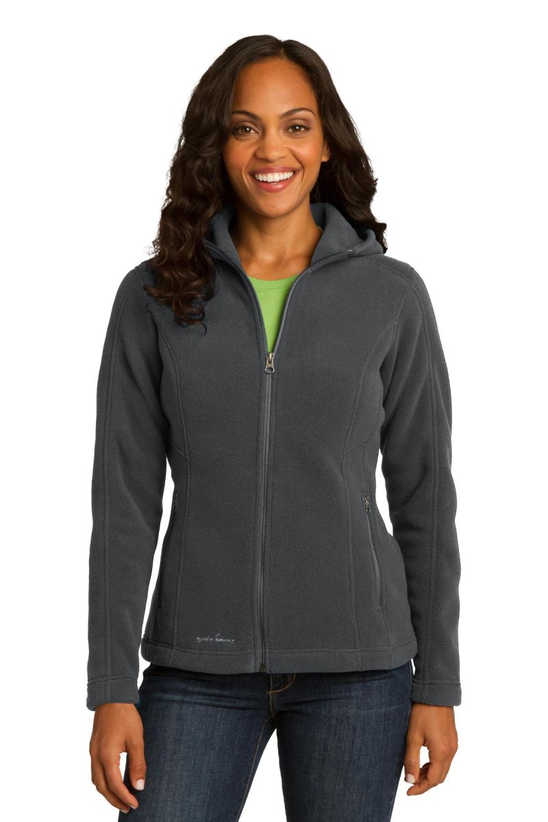 DISCONTINUED  Eddie Bauer ®  Ladies Hooded Full-Zip Fleece Jacket