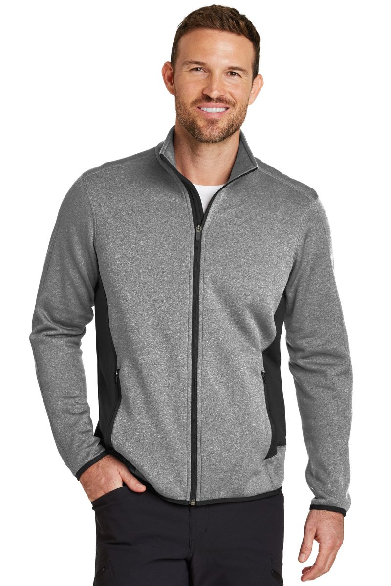 Eddie Bauer ®  Full-Zip Heather Stretch Fleece Jacket