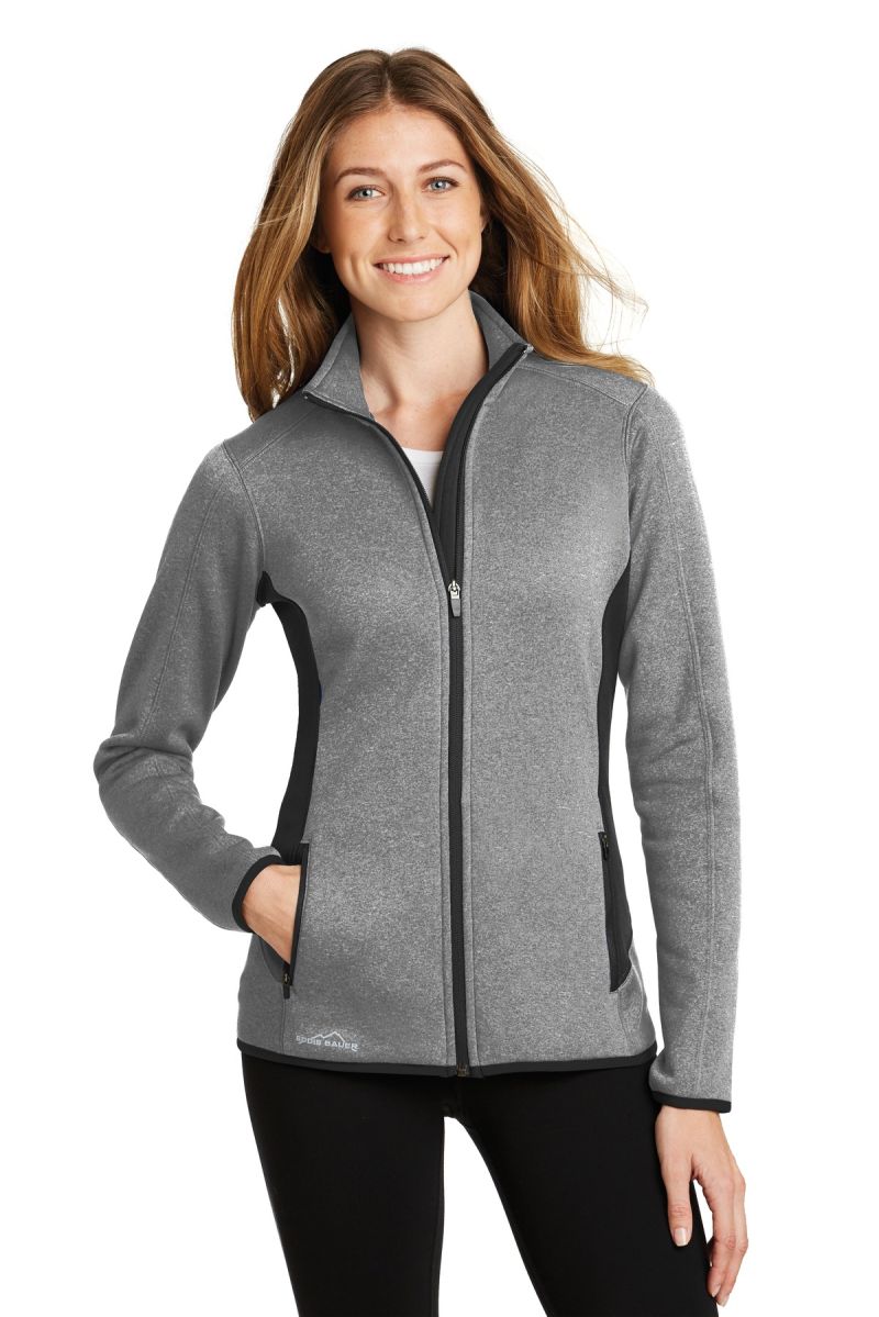 Eddie Bauer ®  Women's Full-Zip Heather Stretch Fleece Jacket