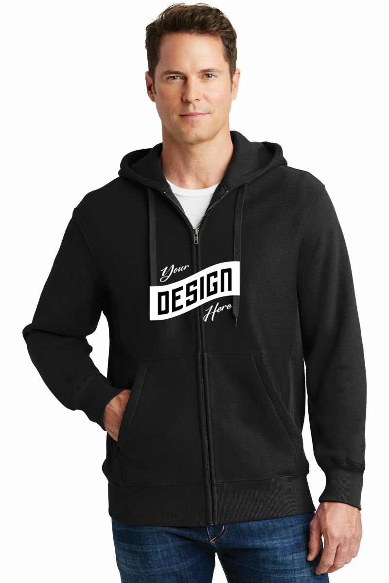 Sport-Tek ® Super Heavyweight Full-Zip Hooded Sweatshirt