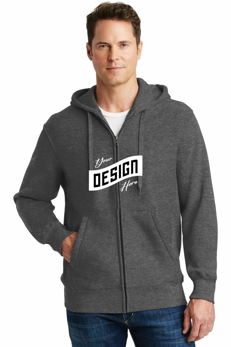 Sport-Tek ® Super Heavyweight Full-Zip Hooded Sweatshirt