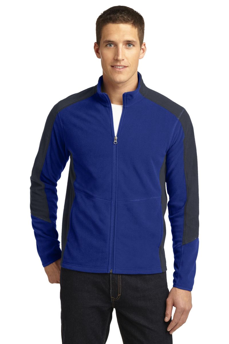  DISCONTINUED  Port Authority ®  Colorblock Microfleece Jacket