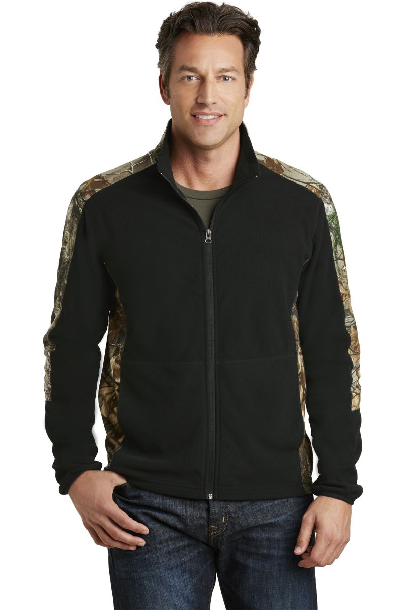  DISCONTINUED  Port Authority ®  Camouflage Microfleece Full-Zip Jacket