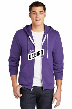  DISCONTINUED  American Apparel  ®  Flex Fleece Zip Hoodie