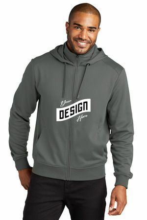 Port Authority ®  Smooth Fleece Hooded Jacket F814