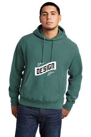 Champion  ®  Reverse Weave  ®  Garment-Dyed Hooded Sweatshirt