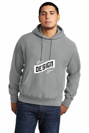 Champion  ®  Reverse Weave  ®  Garment-Dyed Hooded Sweatshirt