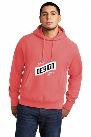 Champion  ®  Reverse Weave  ®  Garment-Dyed Hooded Sweatshirt