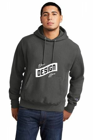 Champion  ®  Reverse Weave  ®  Garment-Dyed Hooded Sweatshirt