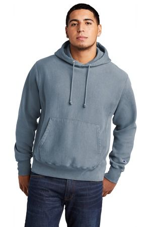 Champion  ®  Reverse Weave  ®  Garment-Dyed Hooded Sweatshirt