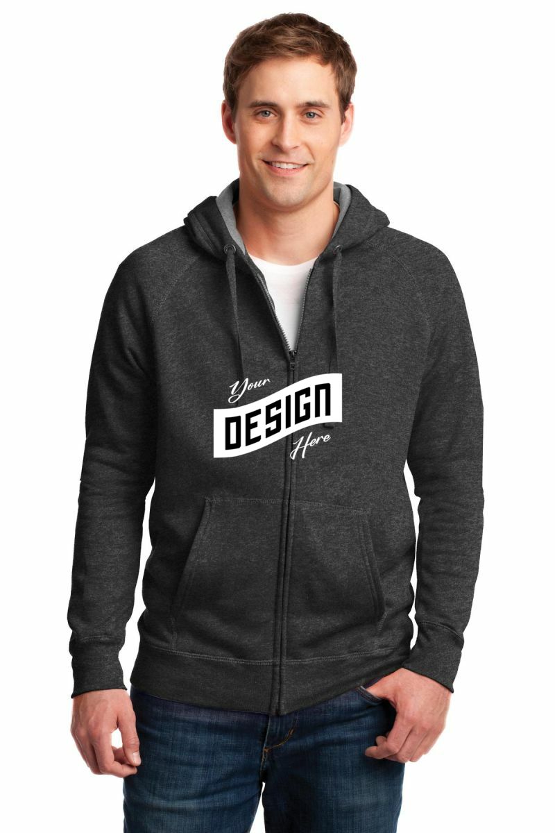  DISCONTINUED Hanes ®  Nano Full-Zip Hooded Sweatshirt