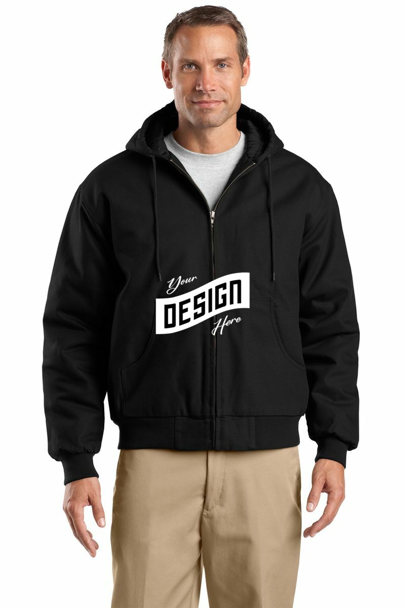 CornerStone ®  Tall Duck Cloth Hooded Work Jacket