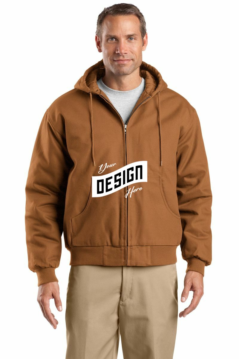 CornerStone ®  Tall Duck Cloth Hooded Work Jacket